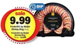 Meijer Frederik's by Meijer Shrimp Ring offer