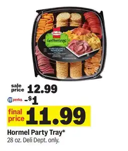 Meijer Hormel Party Tray offer