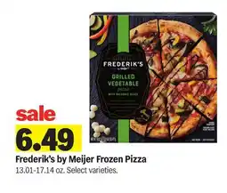 Meijer Frederik's by Meijer Frozen Pizza offer