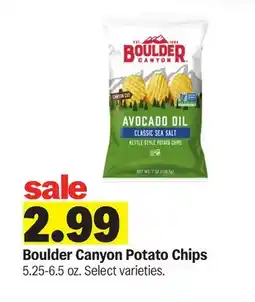 Meijer Boulder Canyon Potato Chips offer