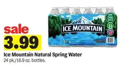 Meijer Ice Mountain Natural Spring Water offer
