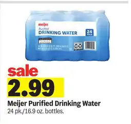 Meijer Meijer Purified Drinking Water offer