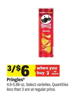 Meijer Pringles offer