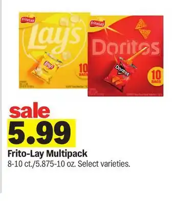 Meijer Frito-Lay Multipack offer