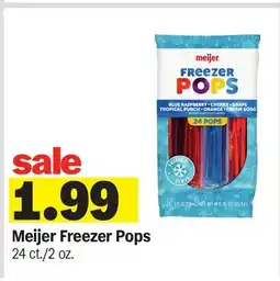 Meijer Meijer Freezer Pops offer