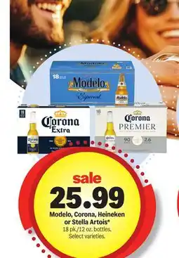 Meijer Modelo, Corona, Heineken or Stella Artois offer