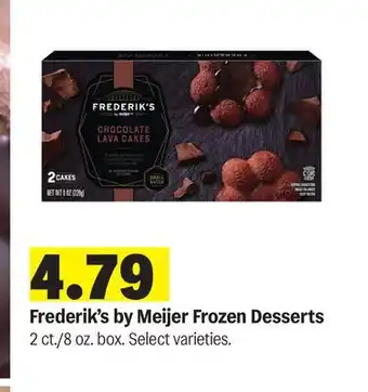 Meijer Frederik's by Meijer Frozen Desserts offer