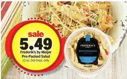 Meijer Frederik's by Meijer Pre-Packed Salad offer