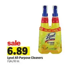 Meijer Lysol All-Purpose Cleaners offer