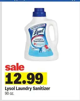 Meijer Lysol Laundry Sanitizer offer