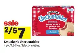 Meijer Smucker's Uncrustables offer