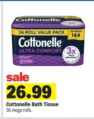 Meijer Cottonelle Bath Tissue offer