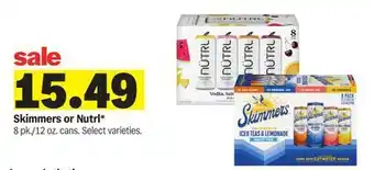 Meijer Skimmers or Nutrl offer