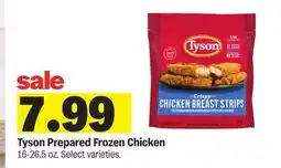 Meijer Tyson Prepared Frozen Chicken offer