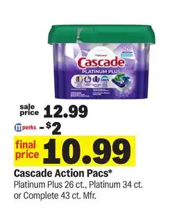 Meijer Cascade Action Pacs offer