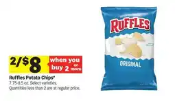 Meijer Ruffles Potato Chips offer