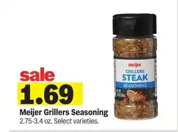 Meijer Meijer Grillers Seasoning offer