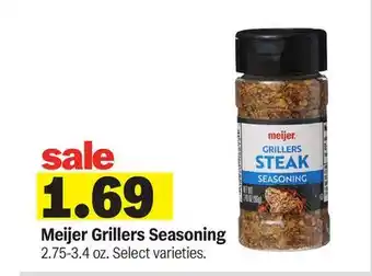 Meijer Meijer Grillers Seasoning offer