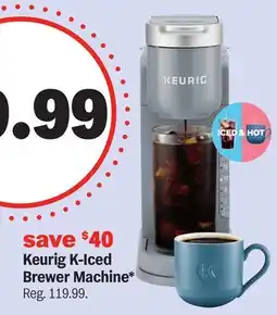Meijer Keurig K-Iced Brewer Machine offer