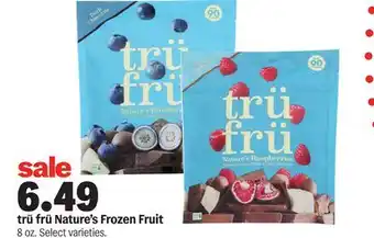 Meijer trü frü Nature's Frozen Fruit offer