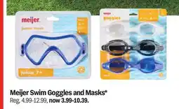 Meijer Meijer Swim Goggles and Masks offer