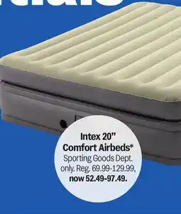 Meijer Intex 20 Comfort Airbeds offer