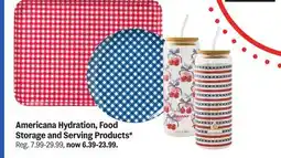 Meijer Americana Hydration, Food Storage and Serving Products offer