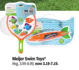 Meijer Meijer Swim Toys offer
