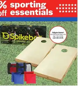 Meijer Tailgate Games offer