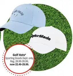 Meijer Golf Hats offer