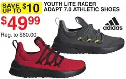Dunham's Sports ADIDAS YOUTH LITE RACER ADAPT 7.0 ATHLETIC SHOES offer