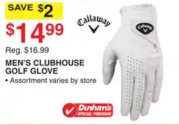 Dunham's Sports MEN'S CLUBHOUSE GOLF GLOVE offer