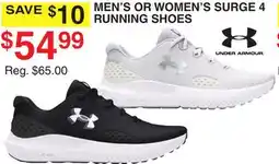 Dunham's Sports MEN'S OR WOMEN'S SURGE 4 RUNNING SHOES offer