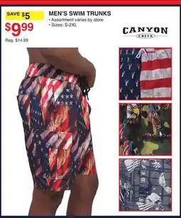 Dunham's Sports MEN'S SWIM TRUNKS offer