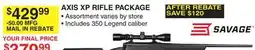 Dunham's Sports AXIS XP RIFLE PACKAGE offer