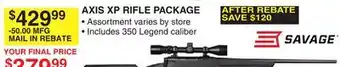 Dunham's Sports AXIS XP RIFLE PACKAGE offer