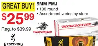Dunham's Sports 9MM FMJ offer