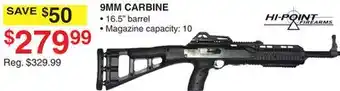 Dunham's Sports 9MM CARBINE offer