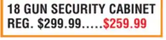 Dunham's Sports 18 GUN SECURITY CABINET offer