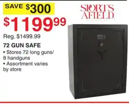 Dunham's Sports 72 GUN SAFE offer