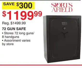 Dunham's Sports 72 GUN SAFE offer