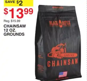 Dunham's Sports CHAINSAW 12 OZ. GROUNDS offer