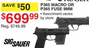 Dunham's Sports P365 MACRO OR P365 FUSE 9MM offer