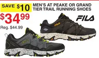 Dunham's Sports MEN'S AT PEAKE OR GRAND TIER TRAIL RUNNING SHOES offer
