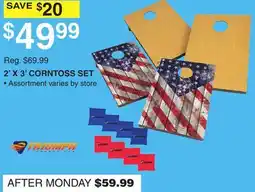 Dunham's Sports 2' X 3' CORNTOSS SET offer