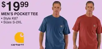 Dunham's Sports MEN'S POCKET TEE offer