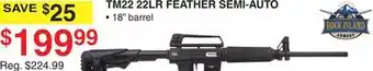 Dunham's Sports TM22 22LR FEATHER SEMI-AUTO offer