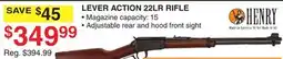 Dunham's Sports LEVER ACTION 22LR RIFLE offer
