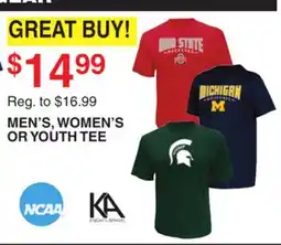 Dunham's Sports MEN'S, WOMEN'S OR YOUTH TEE offer