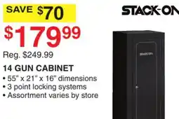 Dunham's Sports 14 GUN CABINET offer